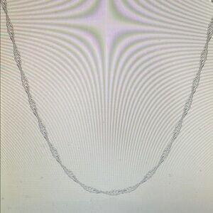 Elegant Silver Necklace